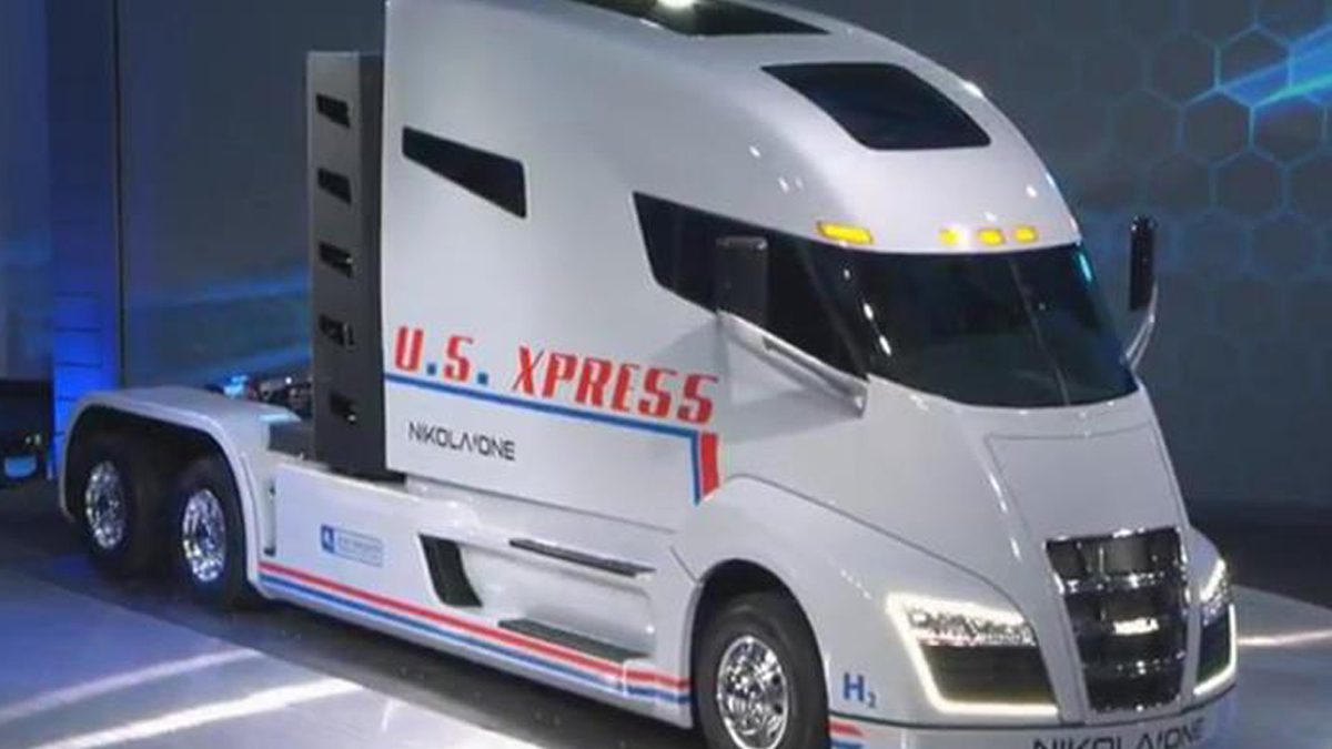 poids lourd electrique zero emission nikola motor