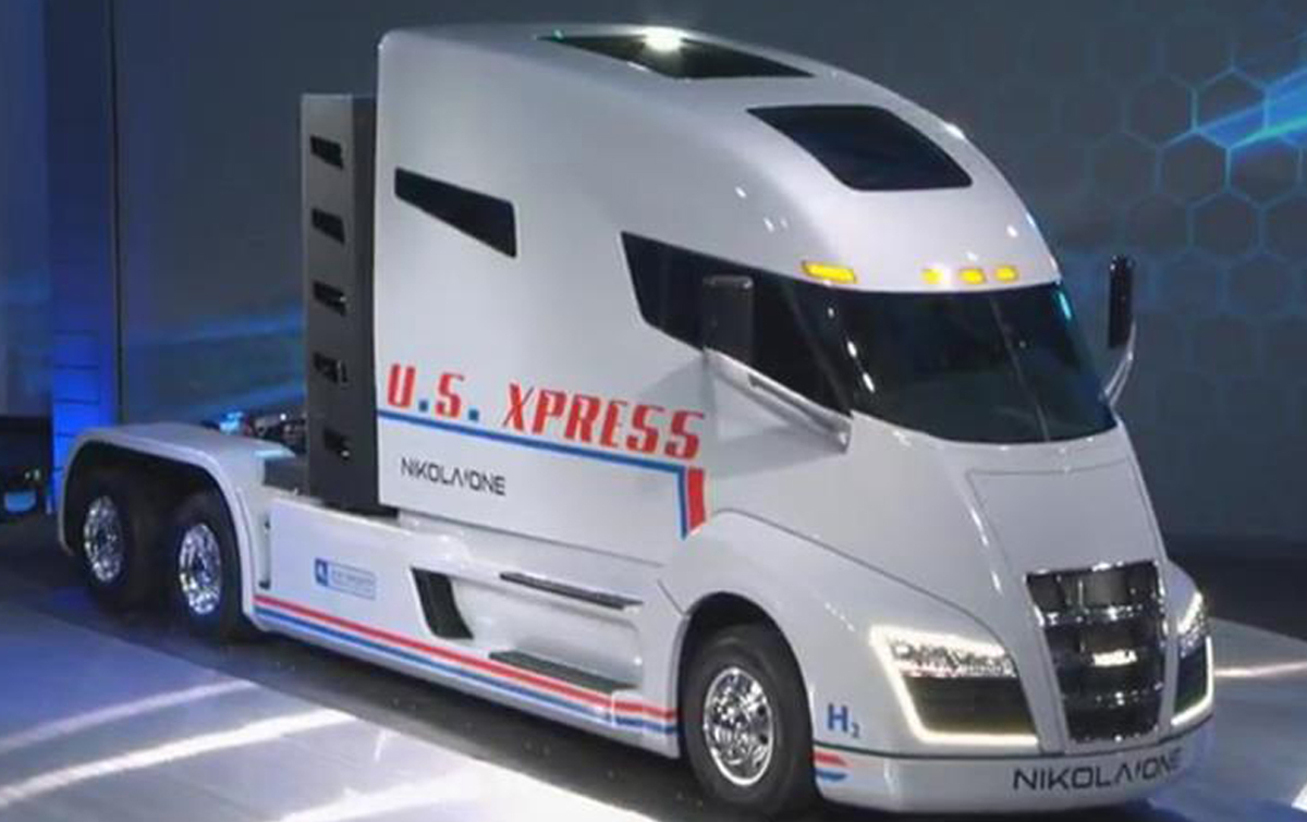 poids lourd electrique zero emission nikola motor