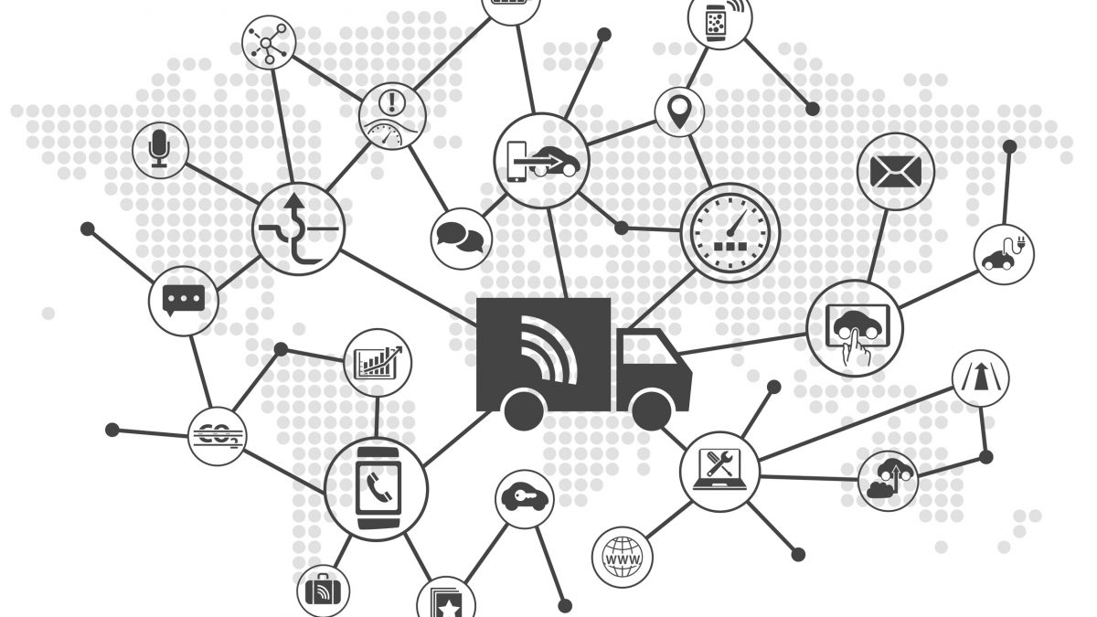 Autonomous driving of trucks as digital transportation concept