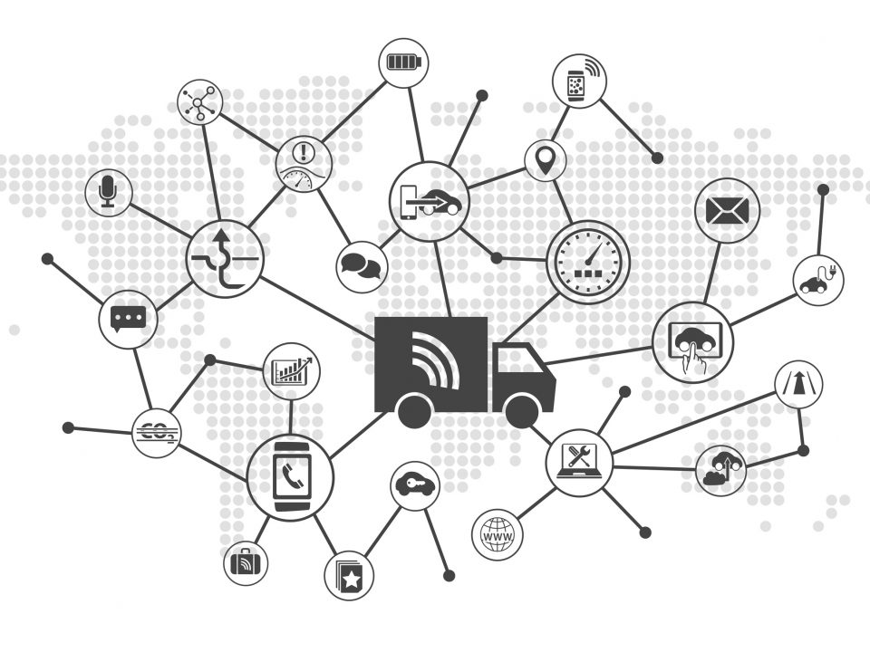 Autonomous driving of trucks as digital transportation concept